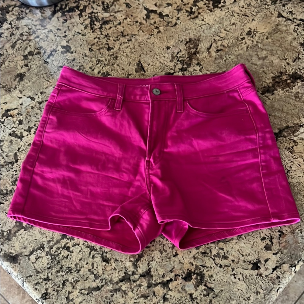 Old Navy Pink Jean Shorts Vibrant and Trendy